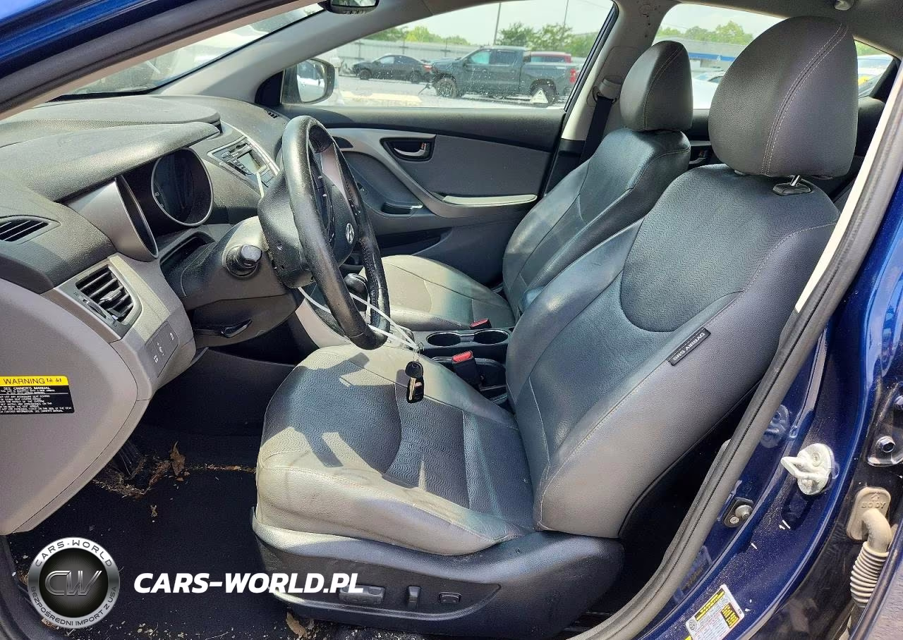 2013 Hyundai Elantra Limited VIN:KMHDH4AE3DU527245 - 7