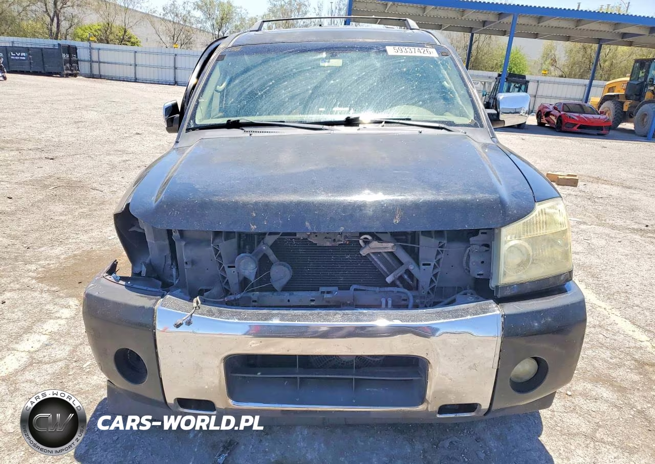 2004 Nissan Armada Se-Le VIN:5N1AA08A54N705959 - 5