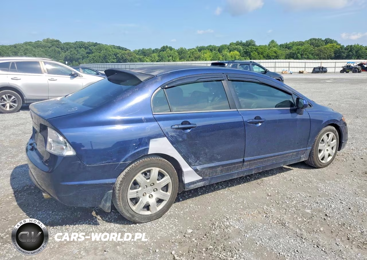 2007 Honda Civic Lx VIN:1HGFA16597L133916 - 3