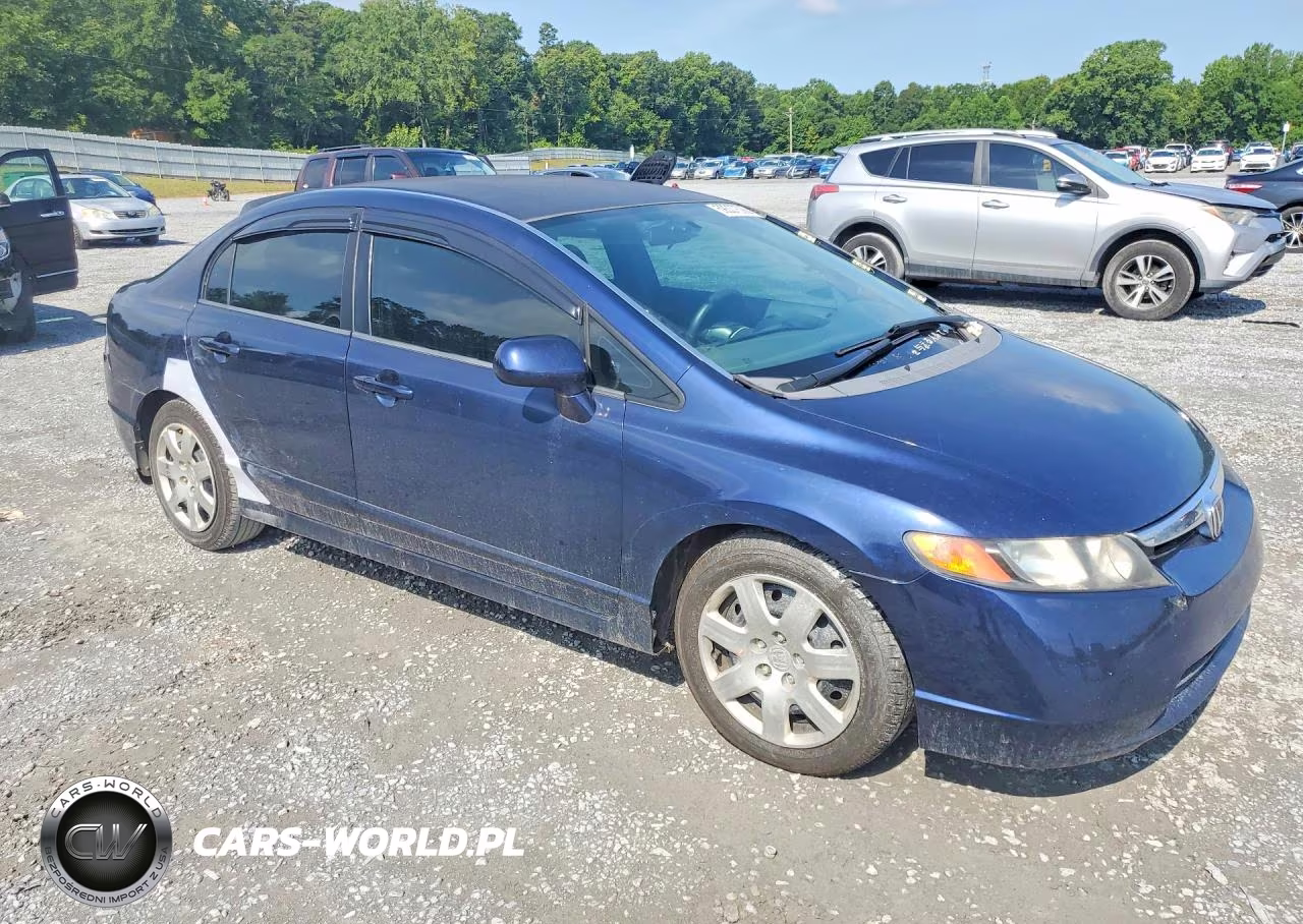 2007 Honda Civic Lx VIN:1HGFA16597L133916 - 4