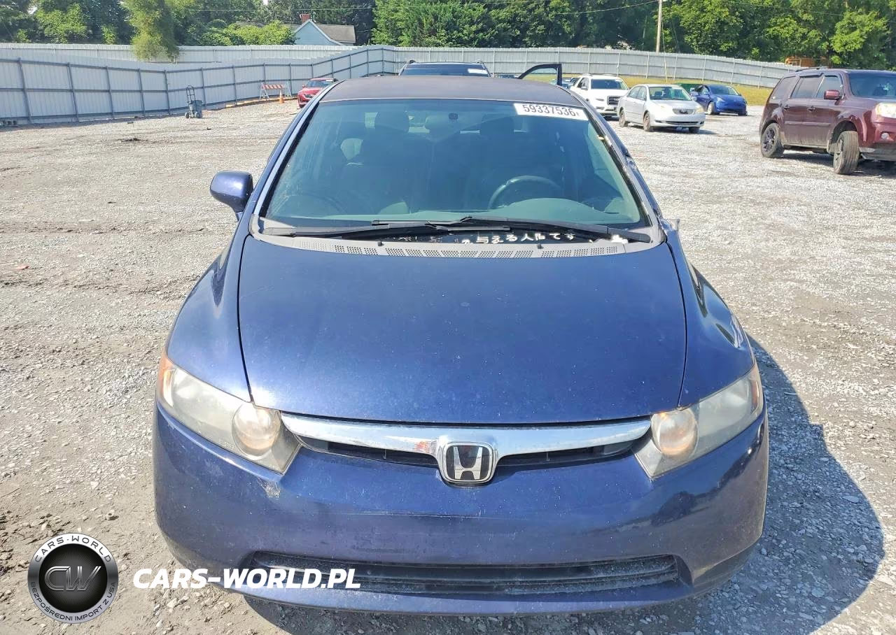 2007 Honda Civic Lx VIN:1HGFA16597L133916 - 5