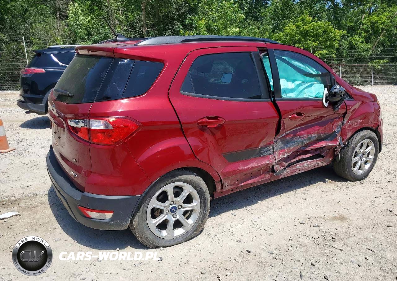 2022 Ford Ecosport Se VIN:MAJ6S3GLXNC463667 - 3