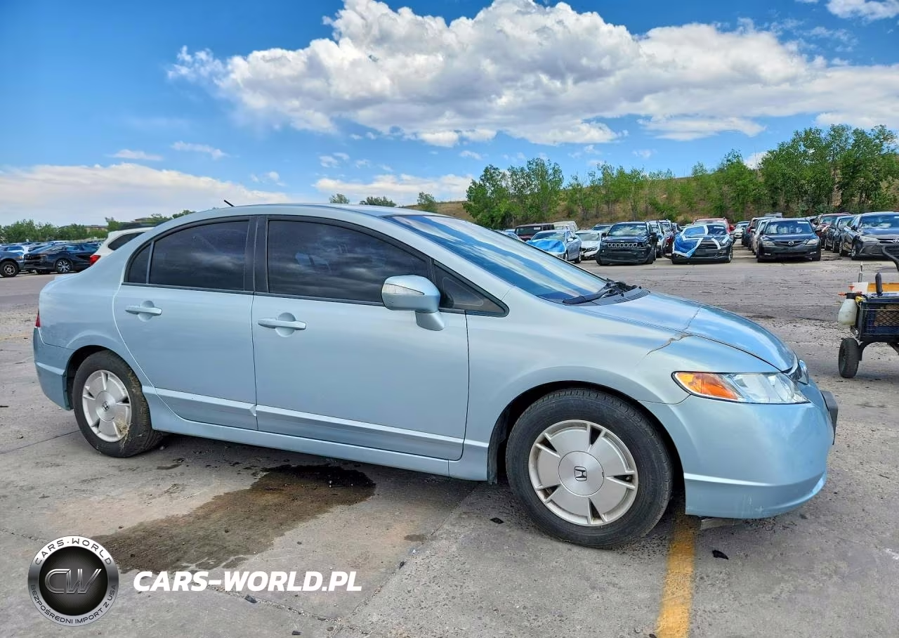2008 Honda Civic Hybrid VIN:JHMFA36268S000746 - 4
