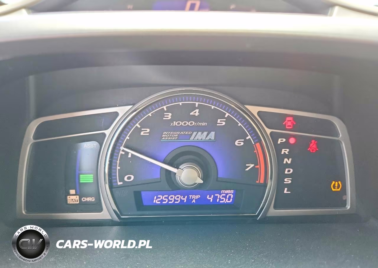 2008 Honda Civic Hybrid VIN:JHMFA36268S000746 - 9