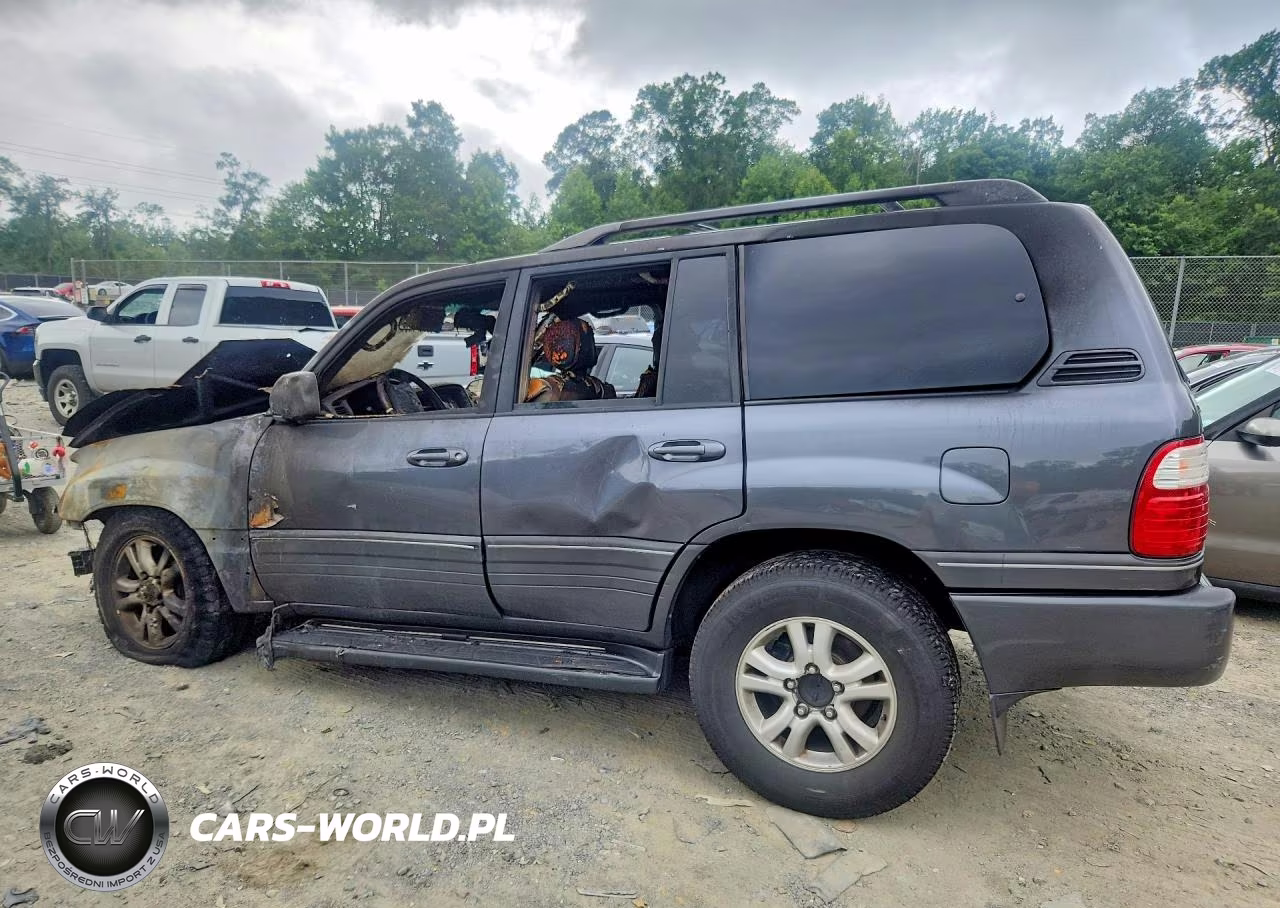 2005 Lexus Lx 470 VIN:JTJHT00W353554635 - 2