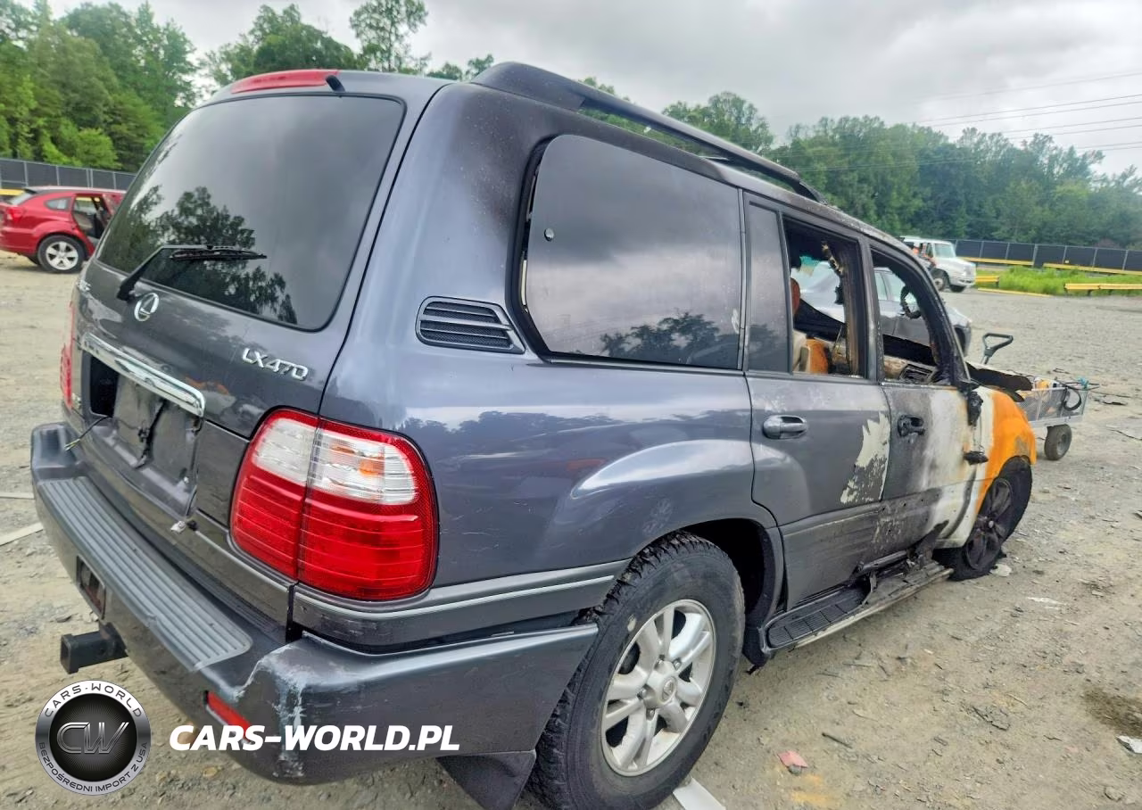 2005 Lexus Lx 470 VIN:JTJHT00W353554635 - 3