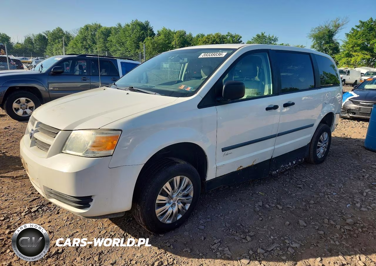 2008 Dodge Grand Caravan Se VIN:2D8HN44H58R698233 - 1