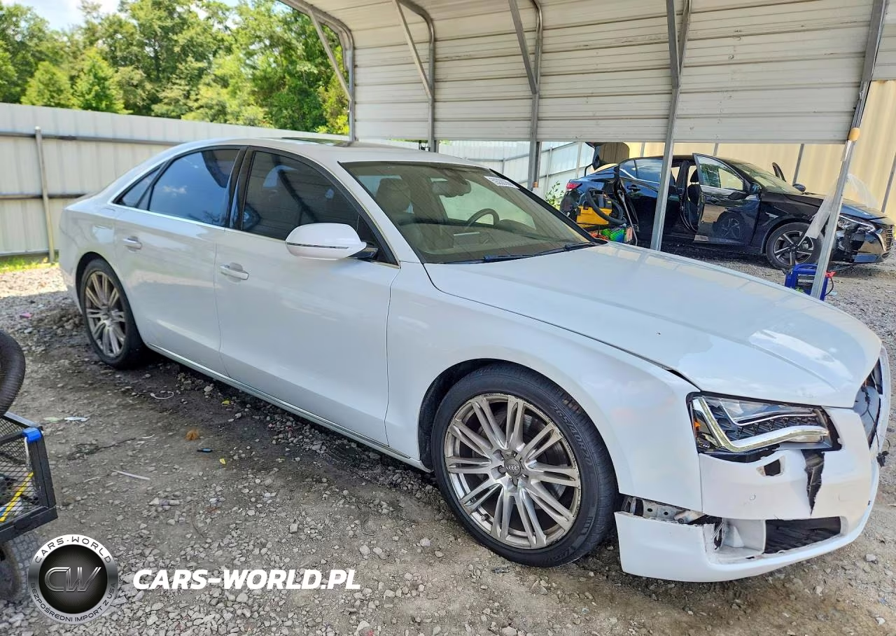 2013 Audi A8 Quattro VIN:WAUAGAFD9DN017112 - 4