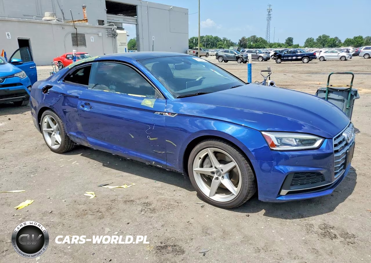 2018 Audi A5 Premium Plus S-Line VIN:WAUTNAF55JA132316 - 4