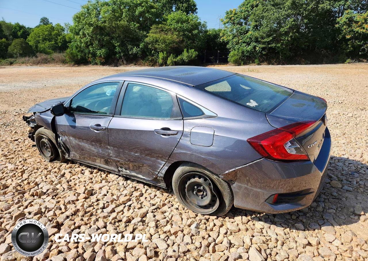 2017 Honda Civic Lx VIN:19XFC2F50HE032885 - 2