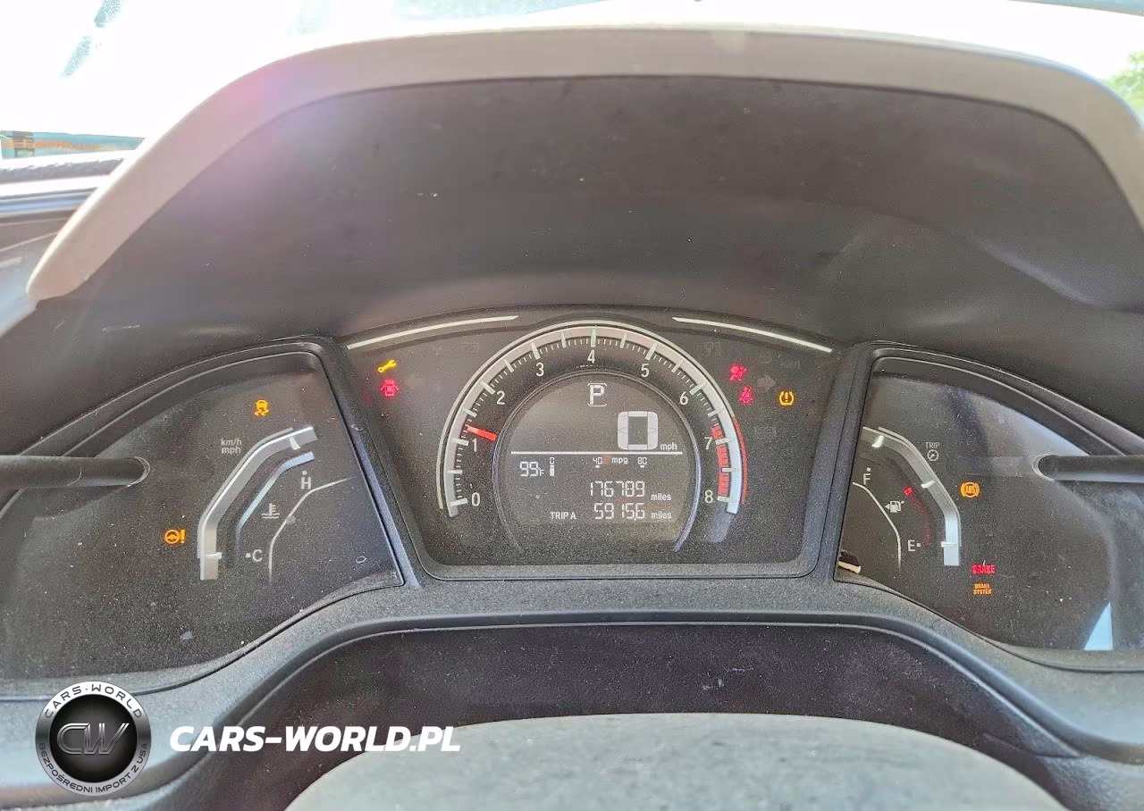 2017 Honda Civic Lx VIN:19XFC2F50HE032885 - 9