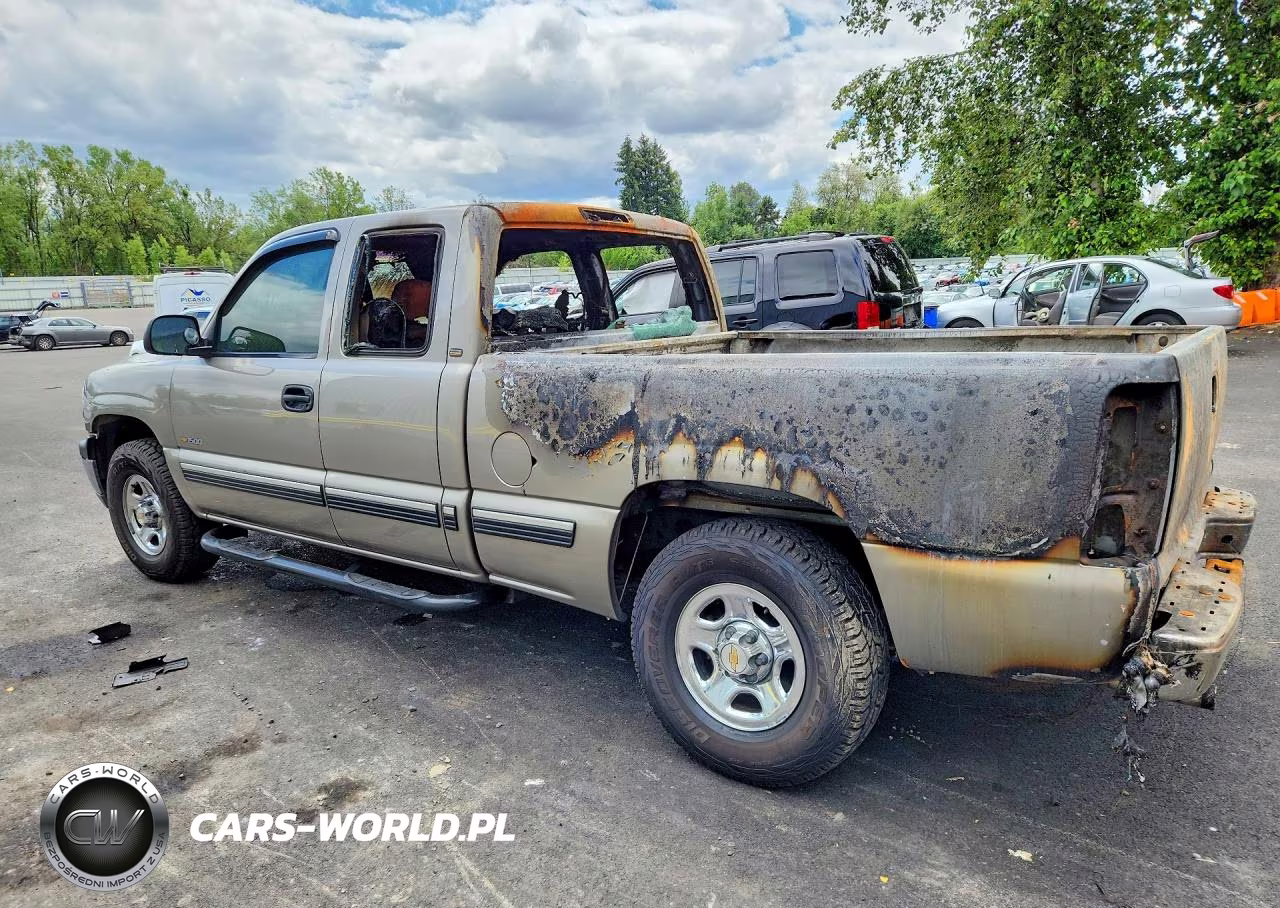 2001 Chevrolet Silverado K1500 VIN:1GCEK19V91E253035 - 2