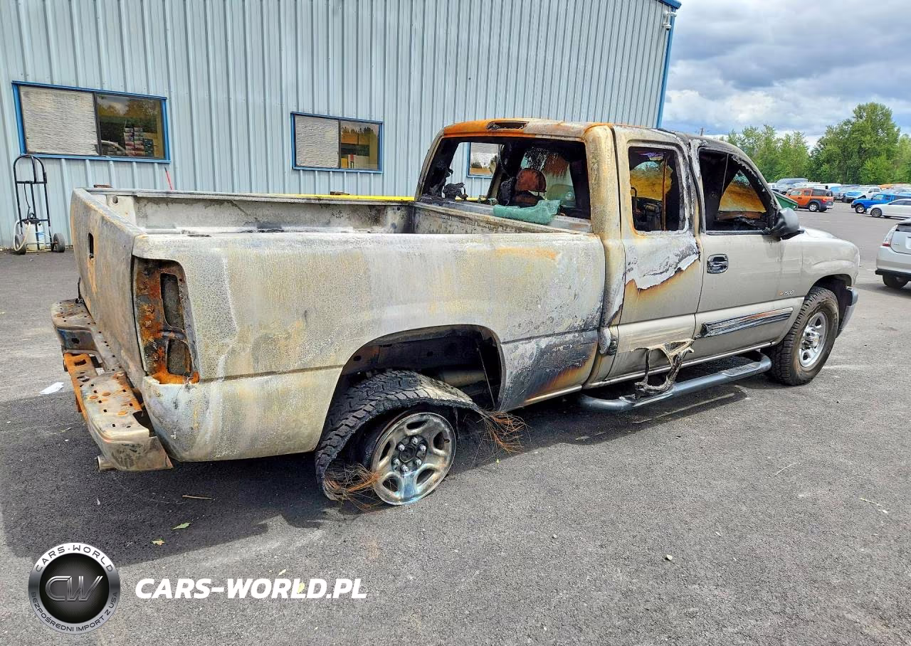 2001 Chevrolet Silverado K1500 VIN:1GCEK19V91E253035 - 3
