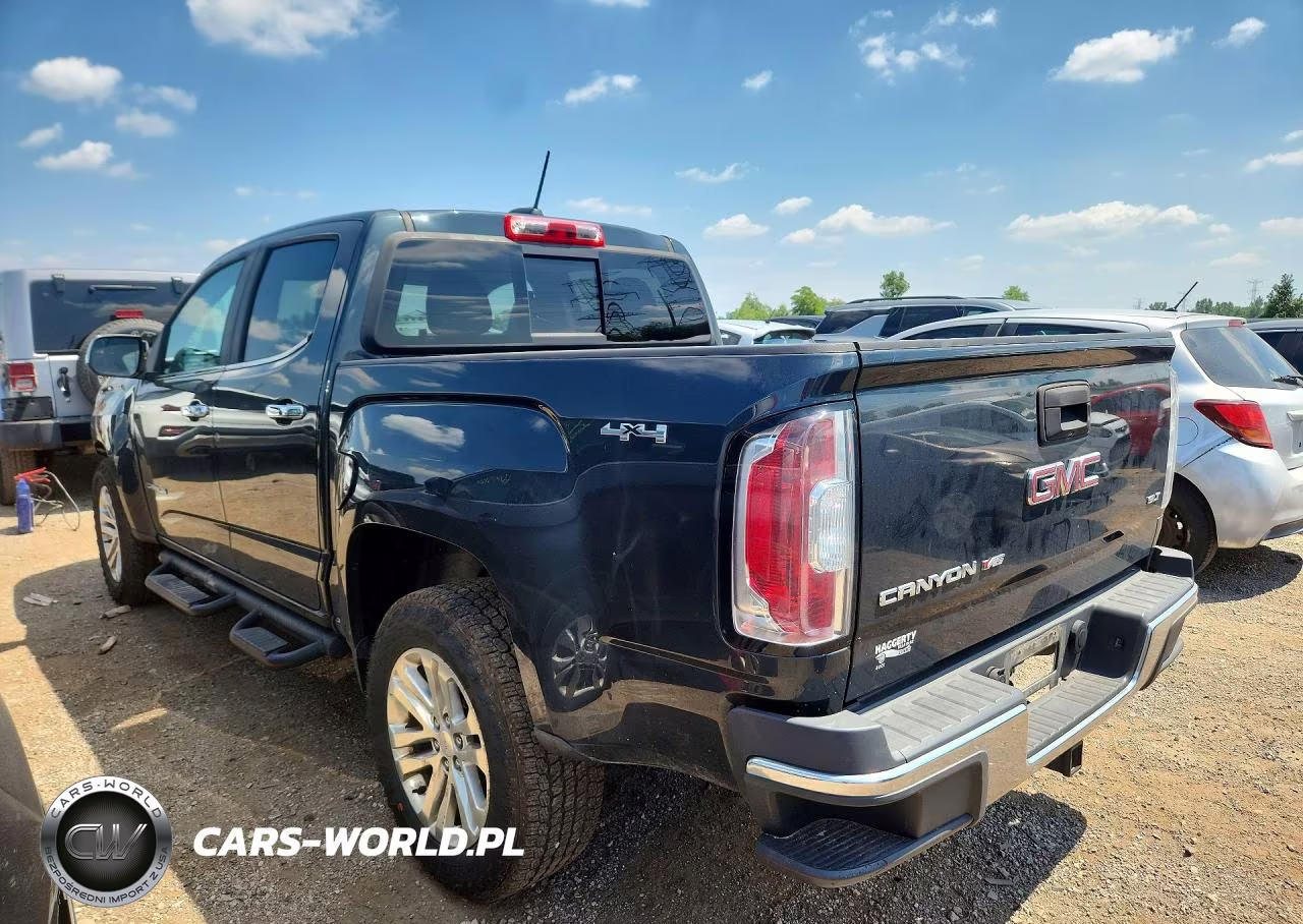 2018 GMC Canyon Slt VIN:1GTG6DEN0J1182318 - 2