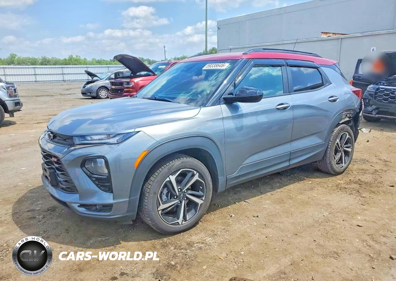 2021 Chevrolet Trailblazer Rs VIN:KL79MTSL3MB158148 - 1