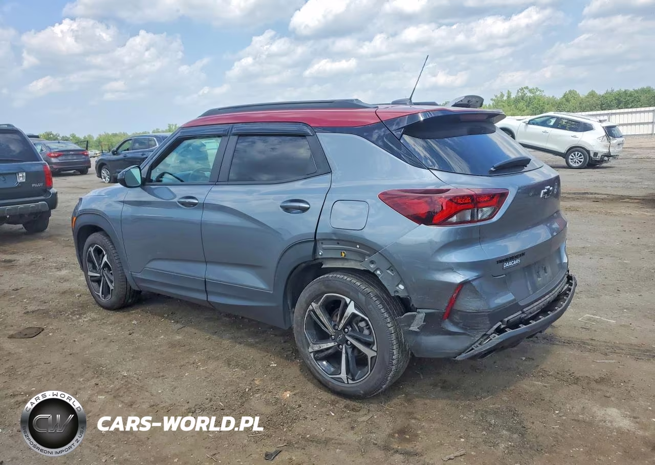 2021 Chevrolet Trailblazer Rs VIN:KL79MTSL3MB158148 - 2