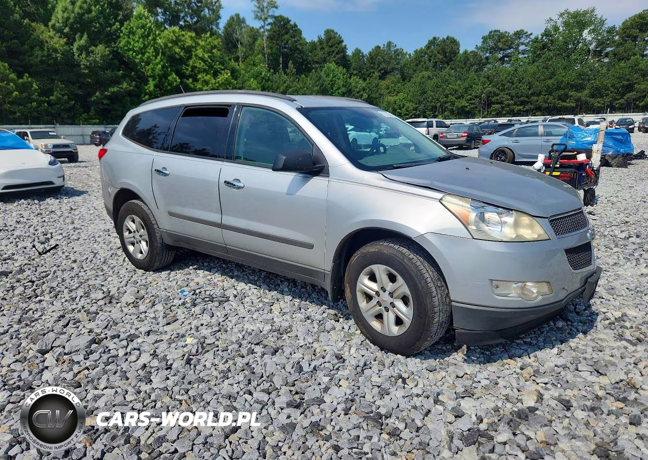 2011 Chevrolet Traverse Ls VIN:1GNKREED7BJ320248 - 4