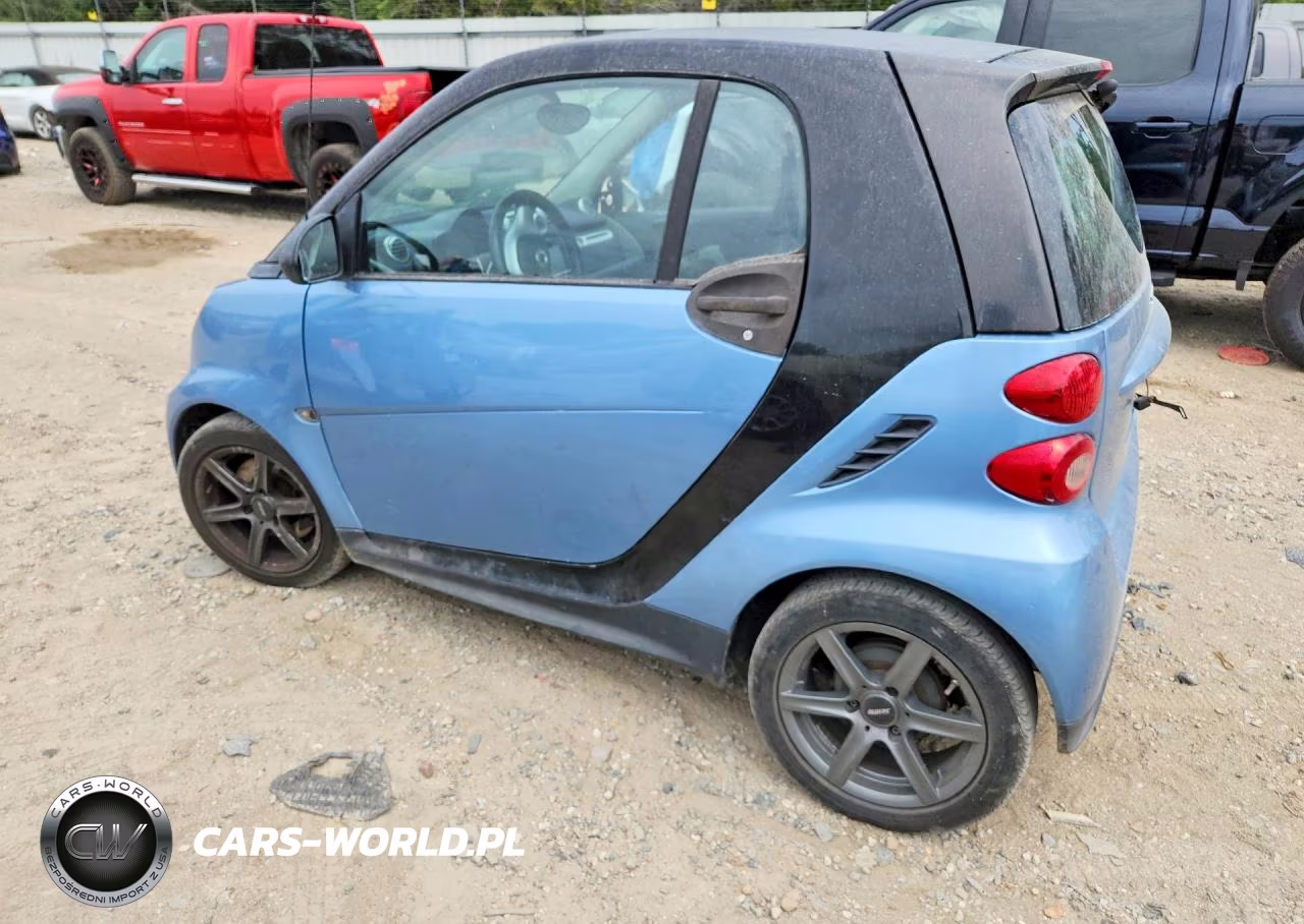 2013 Smart Fortwo Pure VIN:WMEEJ3BAXDK617007 - 2
