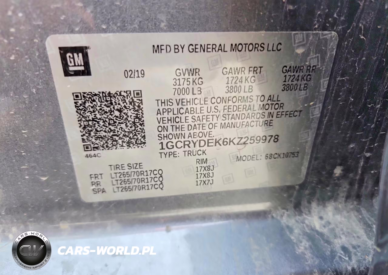 2019 Chevrolet Silverado K1500 Lt VIN:1GCRYDEK6KZ259978 - 12