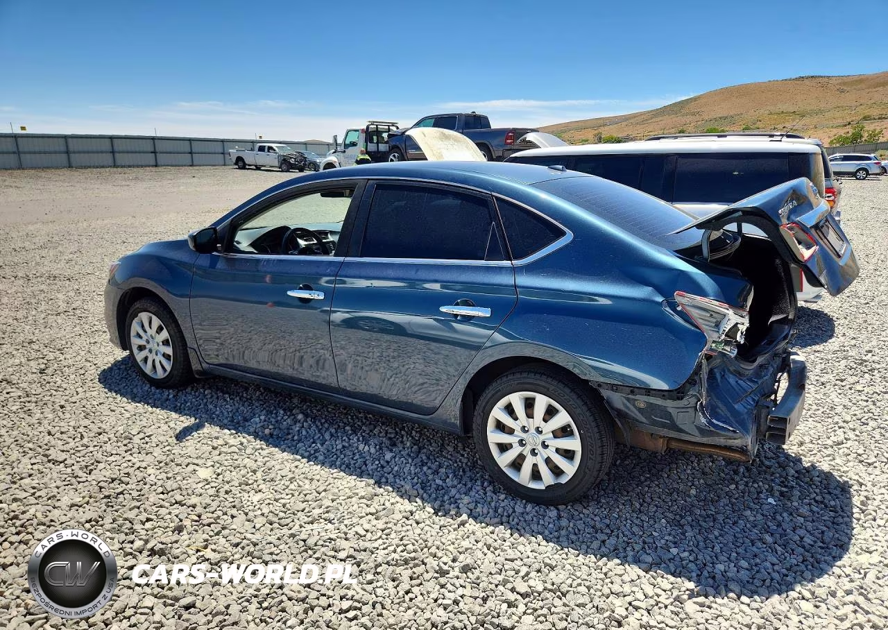 2017 Nissan Sentra Sv VIN:3N1AB7AP3HY372164 - 2