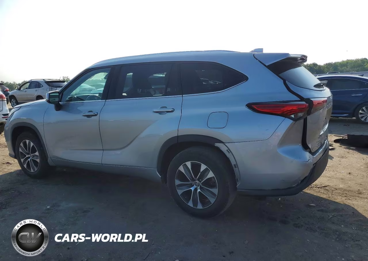 2020 Toyota Highlander VIN:5TDGZRAH9LS012307 - 2