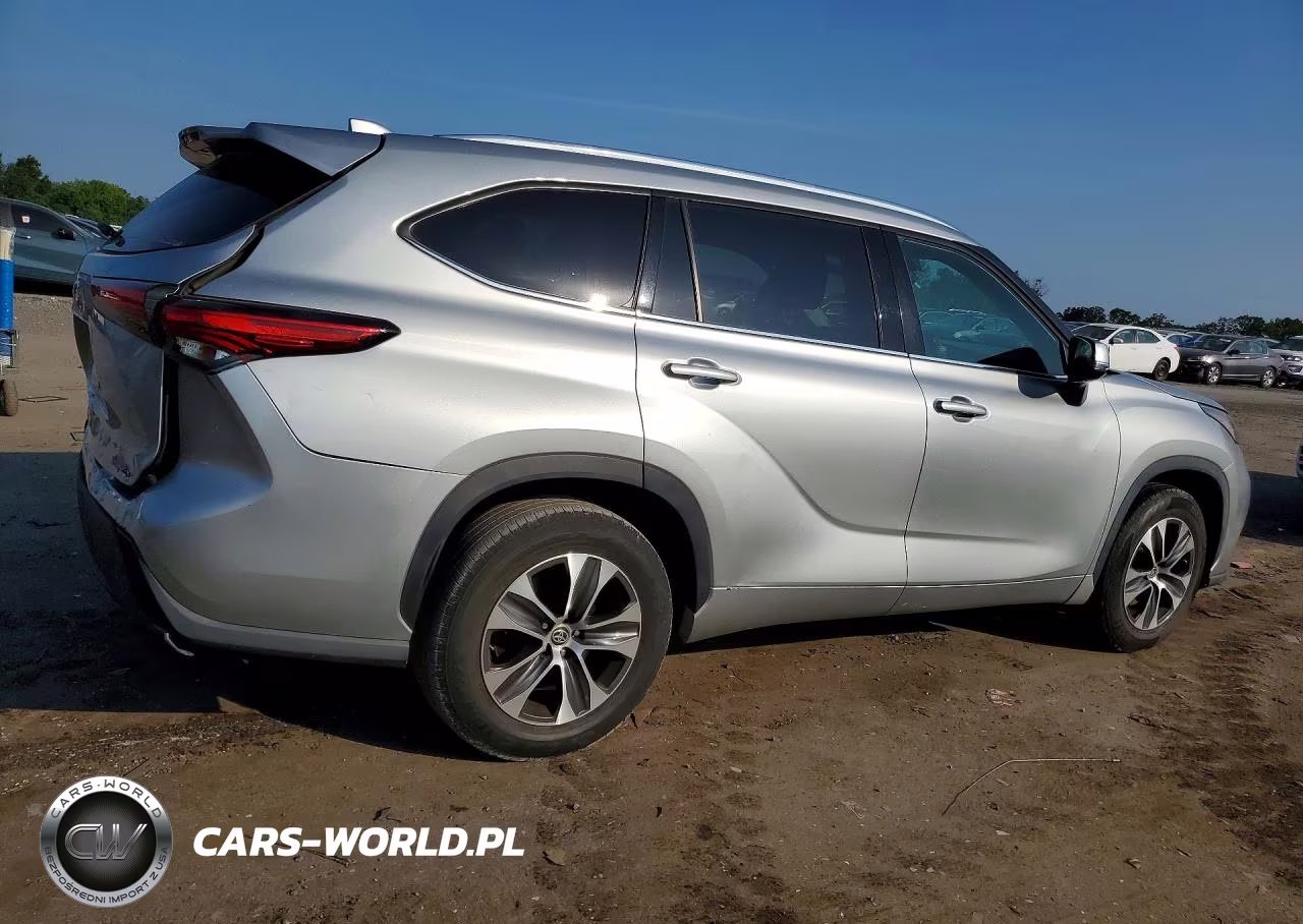 2020 Toyota Highlander VIN:5TDGZRAH9LS012307 - 3