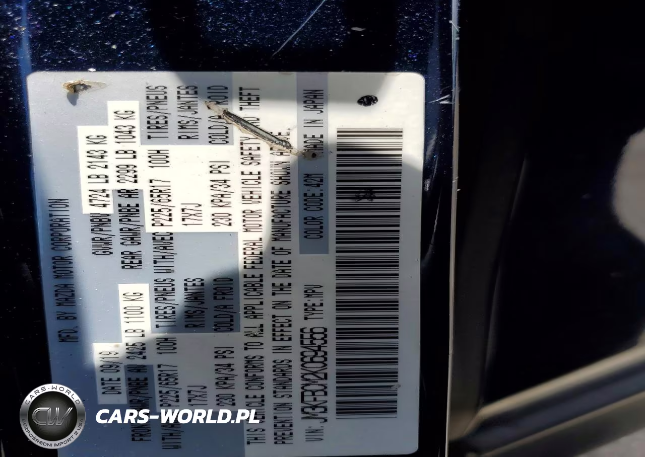 2019 Mazda Cx-5 Touring VIN:JM3KFBCM2K0694556 - 13