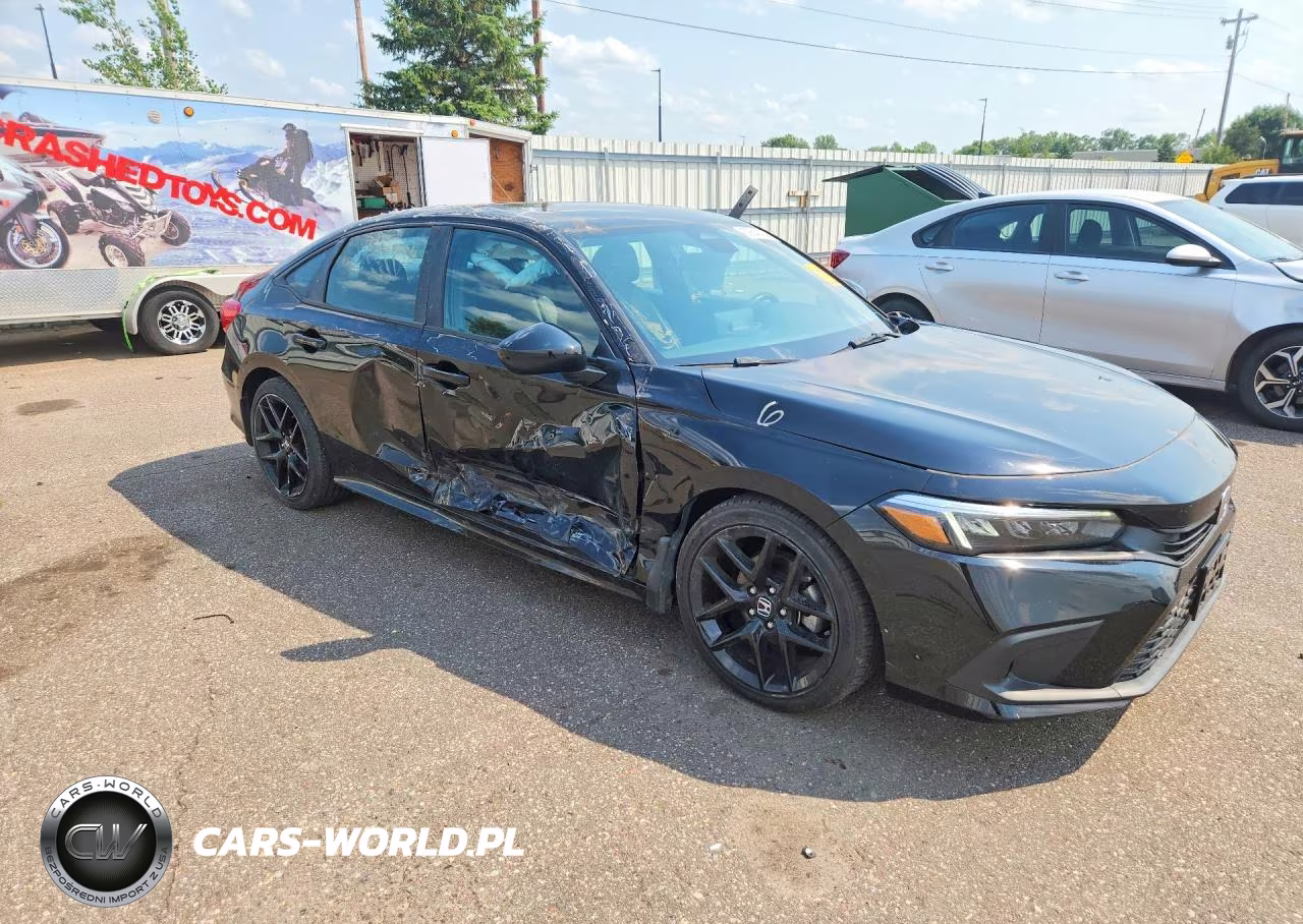 2023 Honda Civic Sport VIN:2HGFE2F53PH510974 - 4