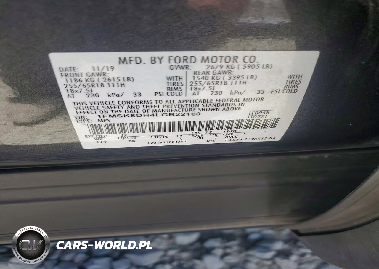 2020 Ford Explorer Xlt VIN:1FMSK8DH4LGB22160 - 13