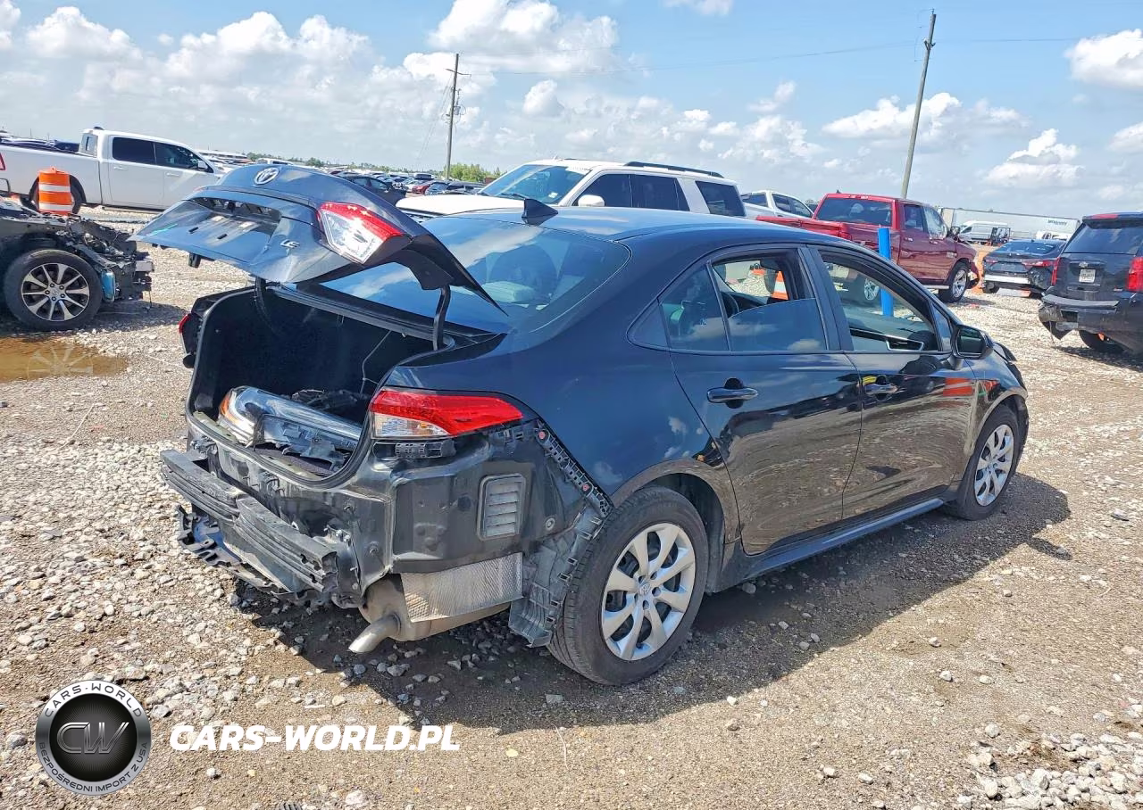 2022 Toyota Corolla Le VIN:5YFEPMAE4NP357794 - 3