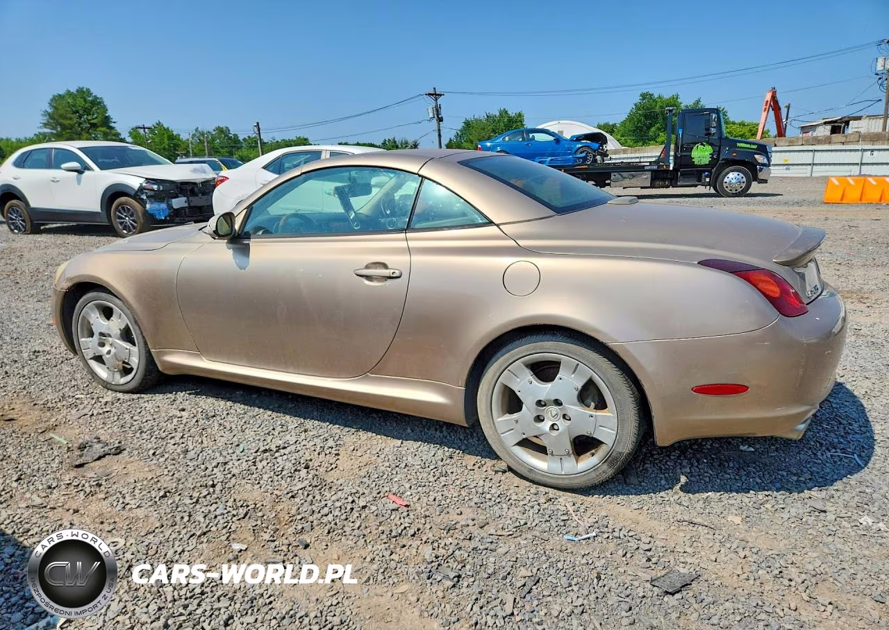 2003 Lexus Sc 430 VIN:JTHFN48Y330036457 - 2