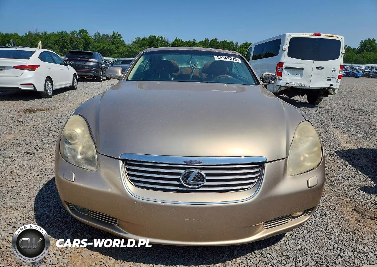 2003 Lexus Sc 430 VIN:JTHFN48Y330036457 - 5