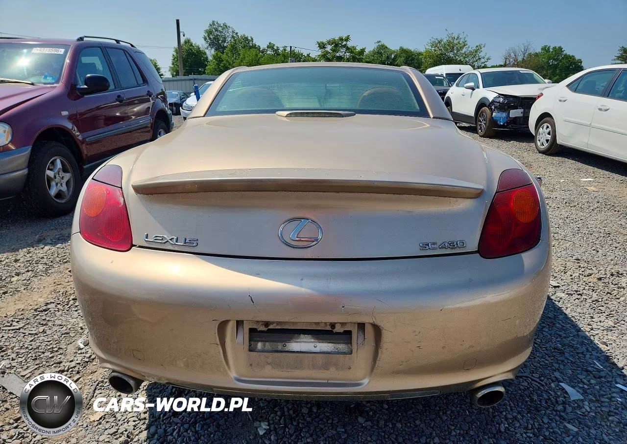 2003 Lexus Sc 430 VIN:JTHFN48Y330036457 - 6
