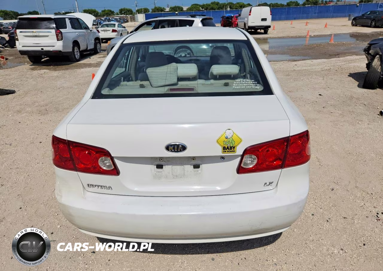 2007 Kia Optima VIN:KNAGE123075102101 - 6