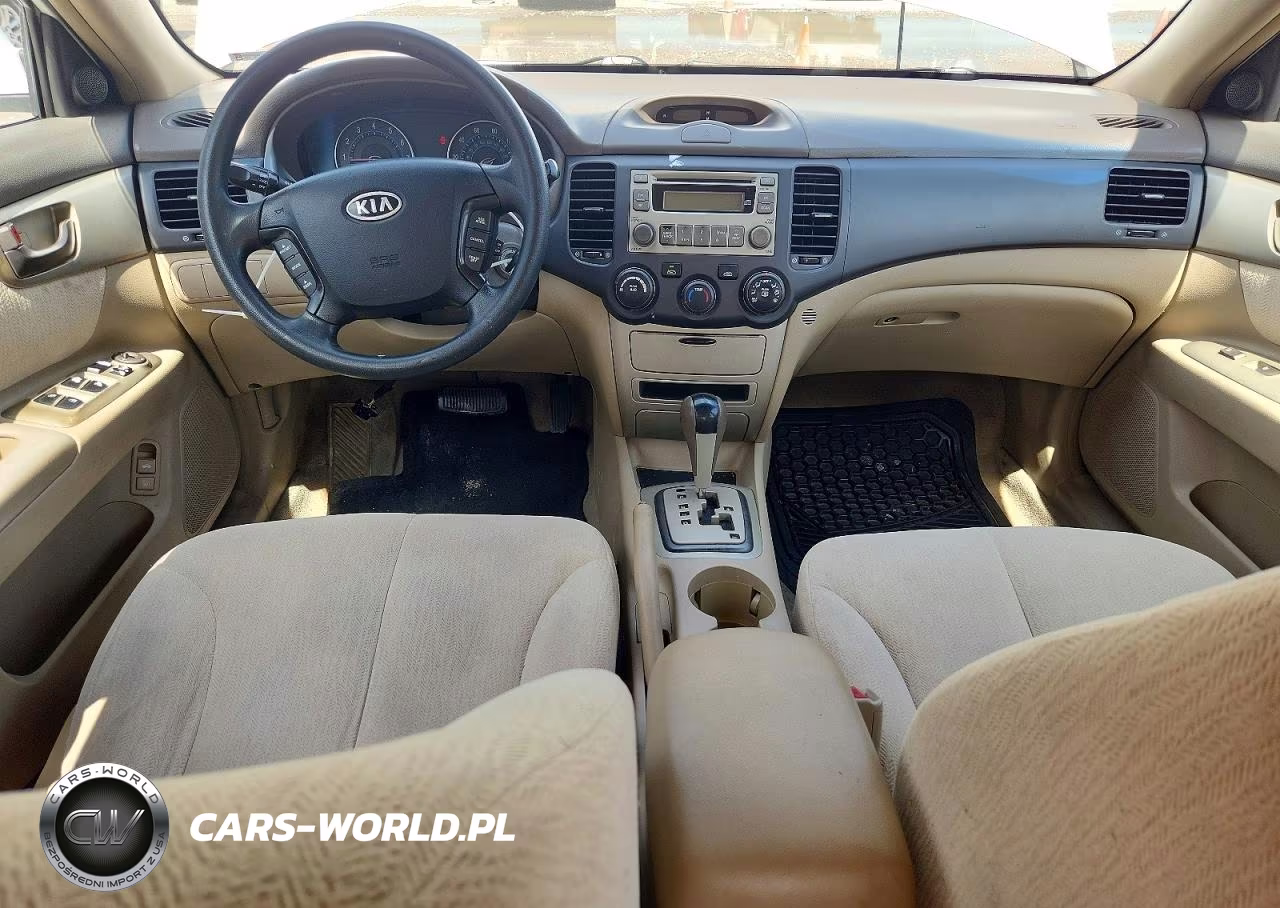 2007 Kia Optima VIN:KNAGE123075102101 - 8
