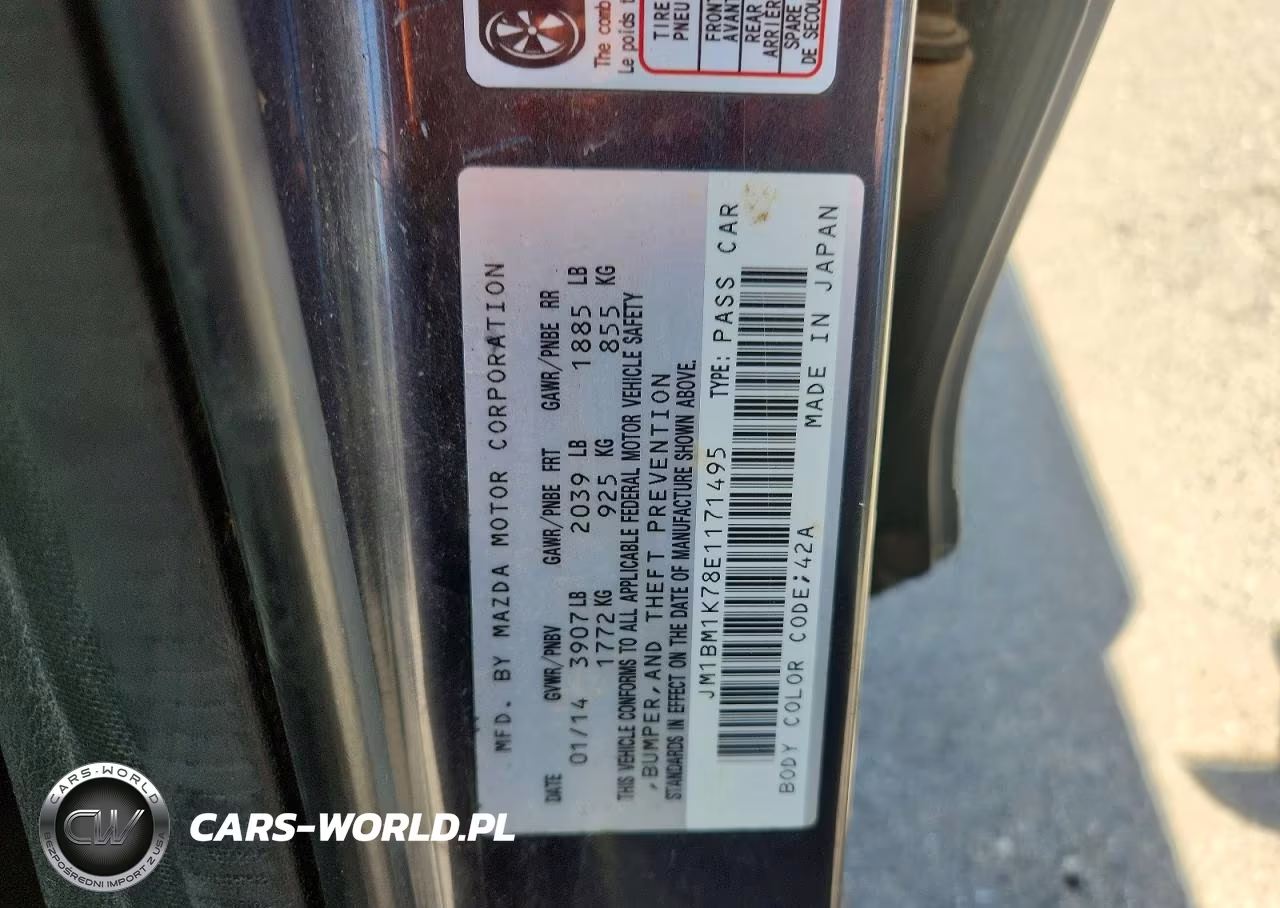 2014 Mazda 3 Sport VIN:JM1BM1K78E1171495 - 12