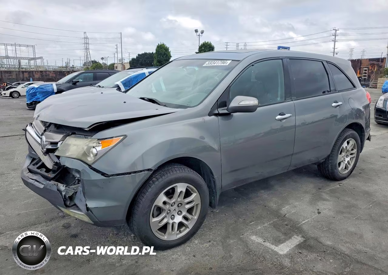 2009 Acura Mdx Awd W-Technology