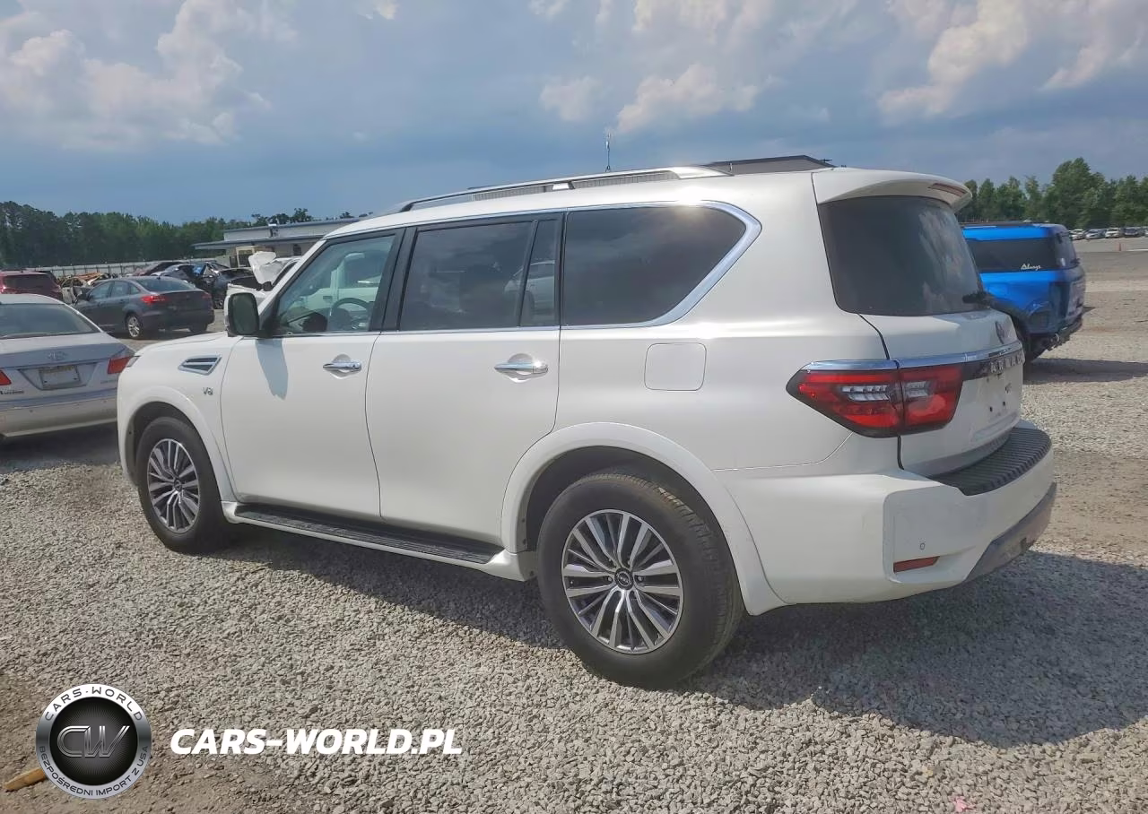 2022 Nissan Armada Sl VIN:JN8AY2BA2N9392856 - 2