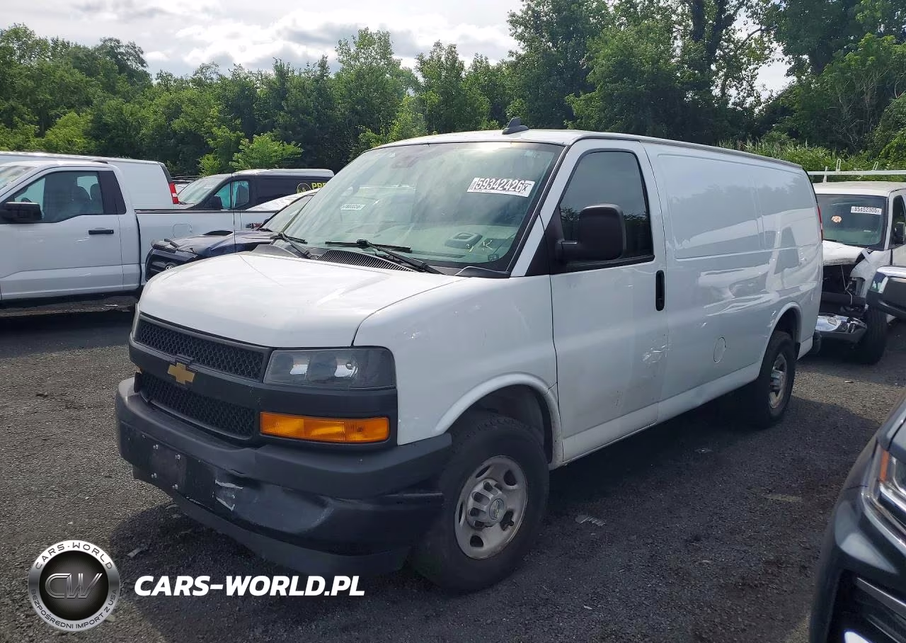 2020 Chevrolet Express G2500 Delivery Van VIN:1GCWGAFG4L1264823 - 1