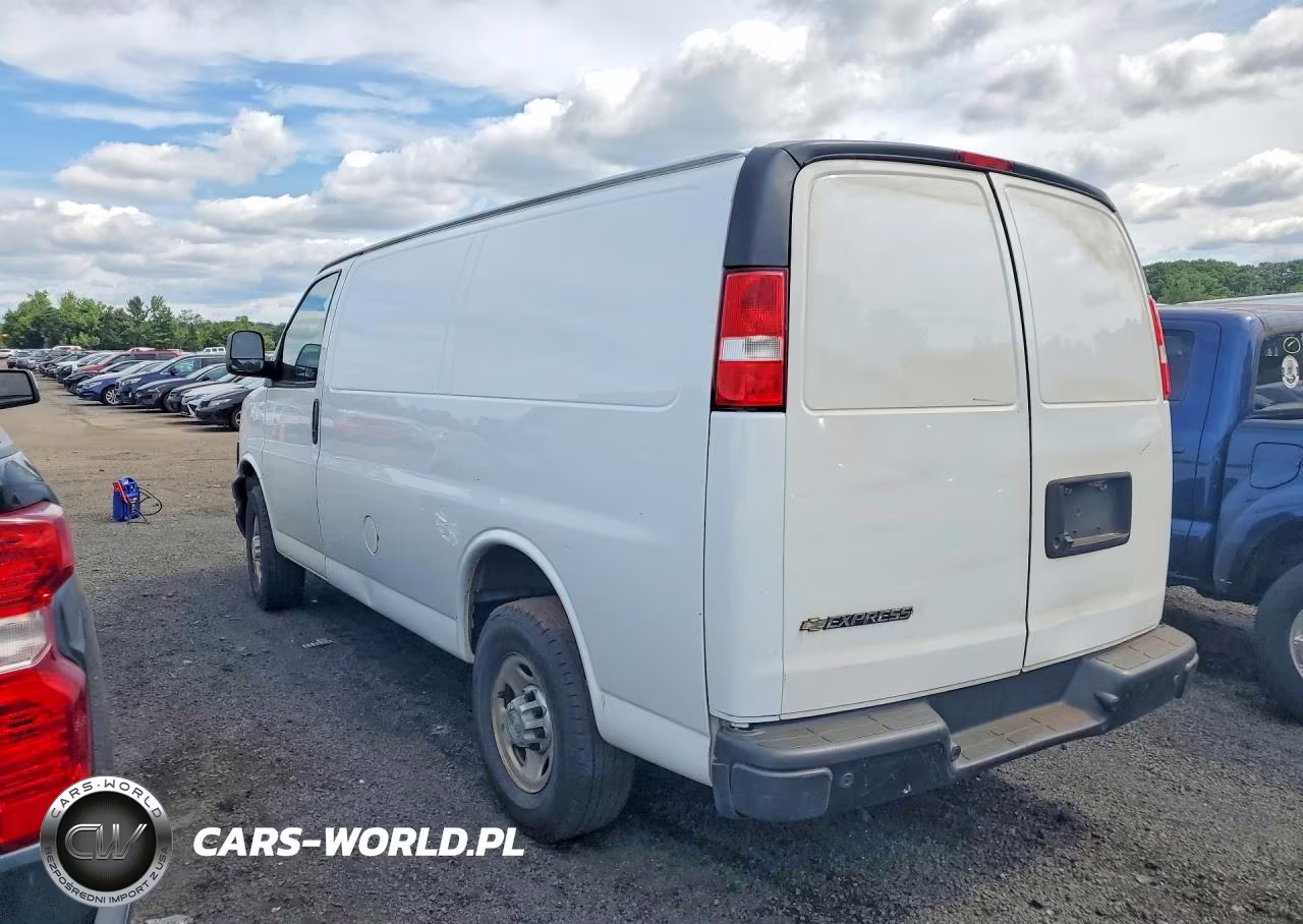 2020 Chevrolet Express G2500 Delivery Van VIN:1GCWGAFG4L1264823 - 2