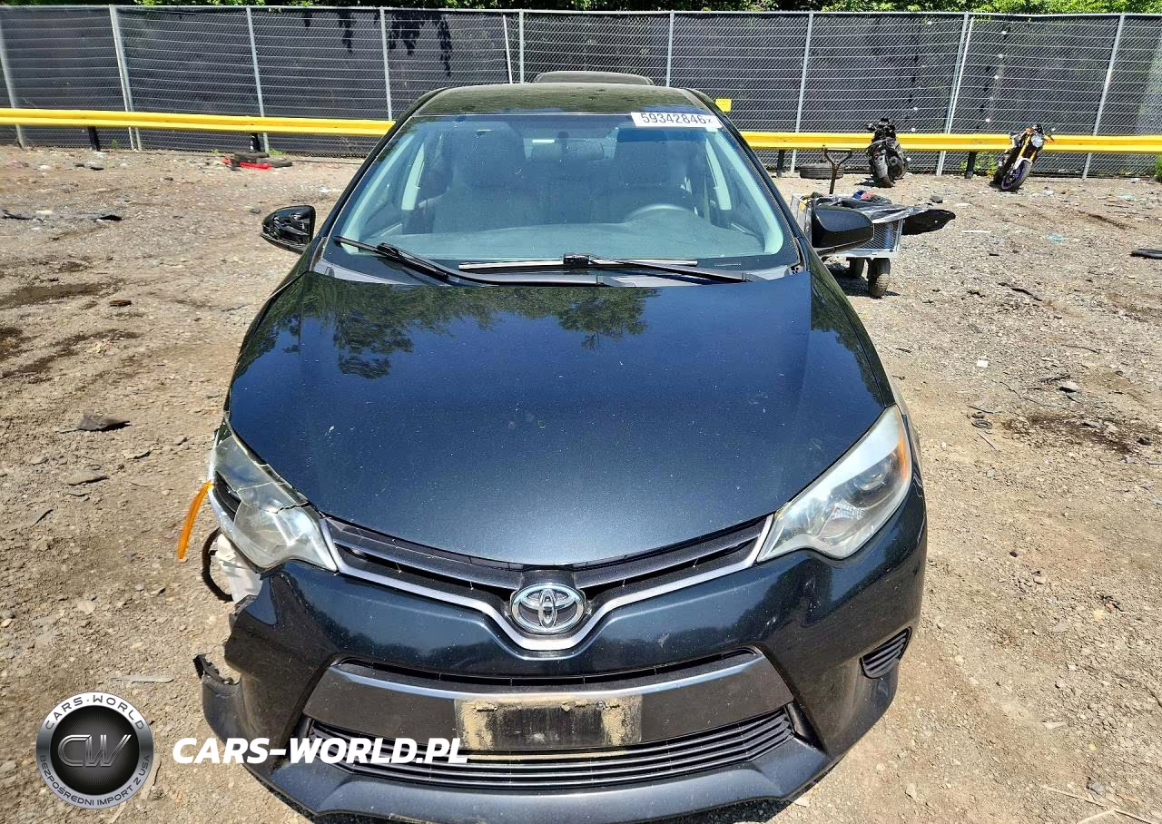2016 Toyota Corolla Le VIN:2T1BURHE9GC713156 - 5