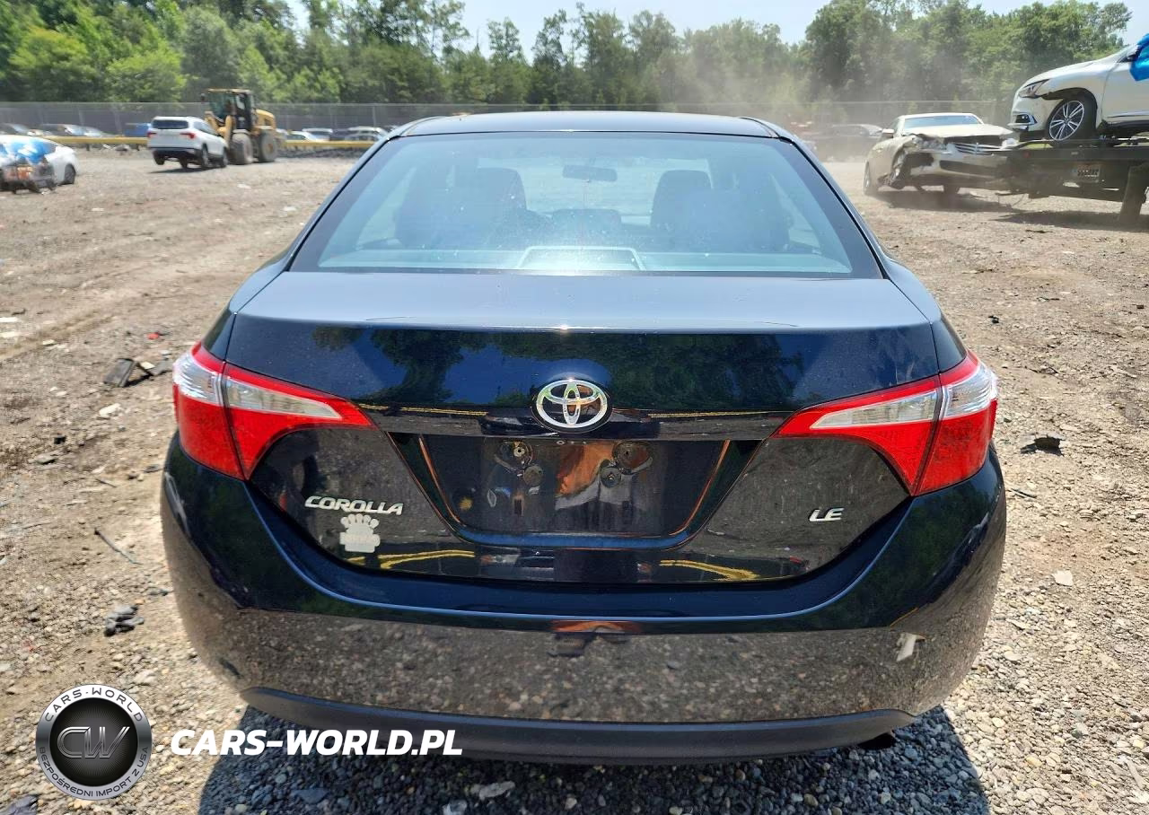 2016 Toyota Corolla Le VIN:2T1BURHE9GC713156 - 6
