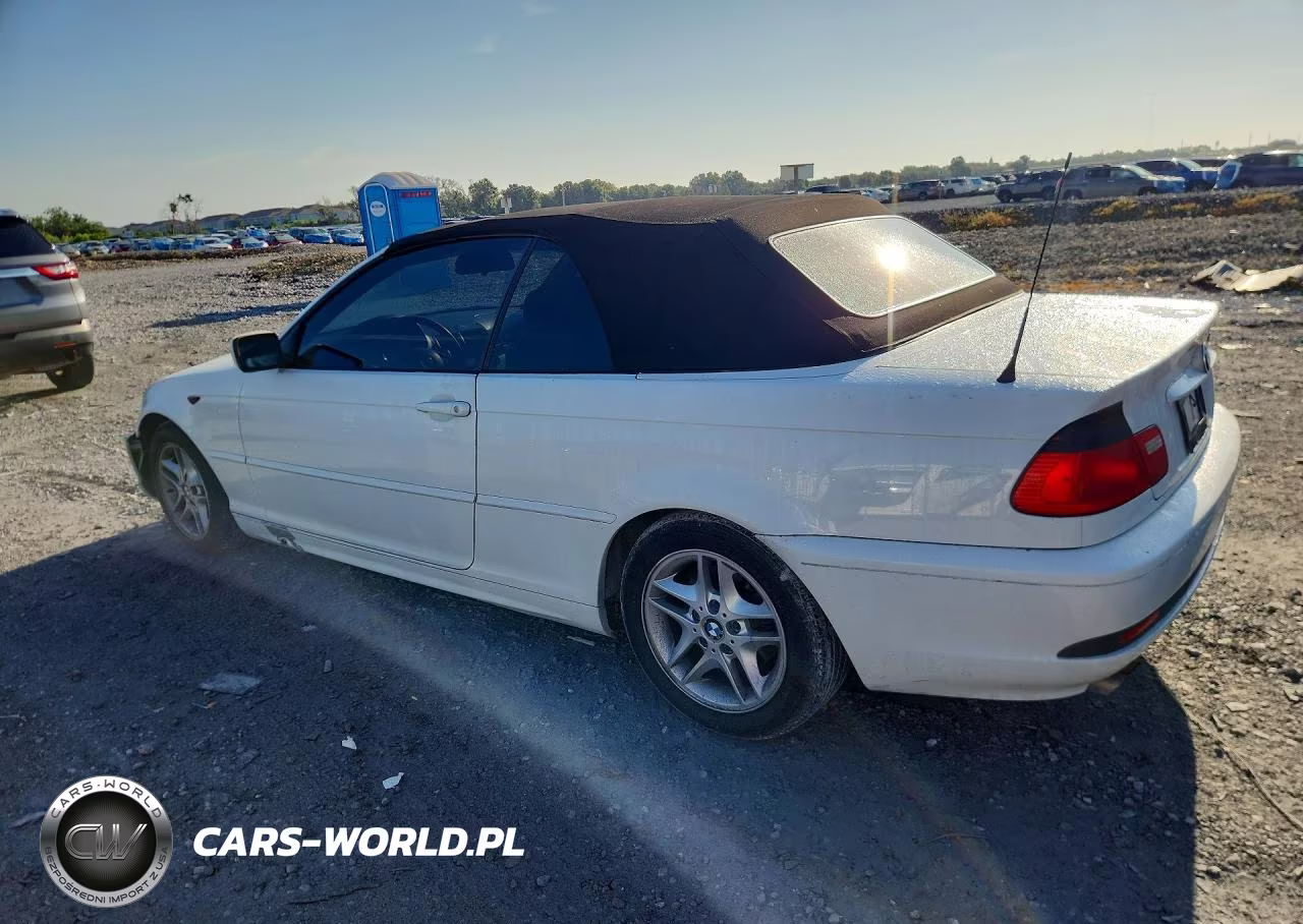 2004 BMW 325 Ci VIN:WBABW33404PL30836 - 2