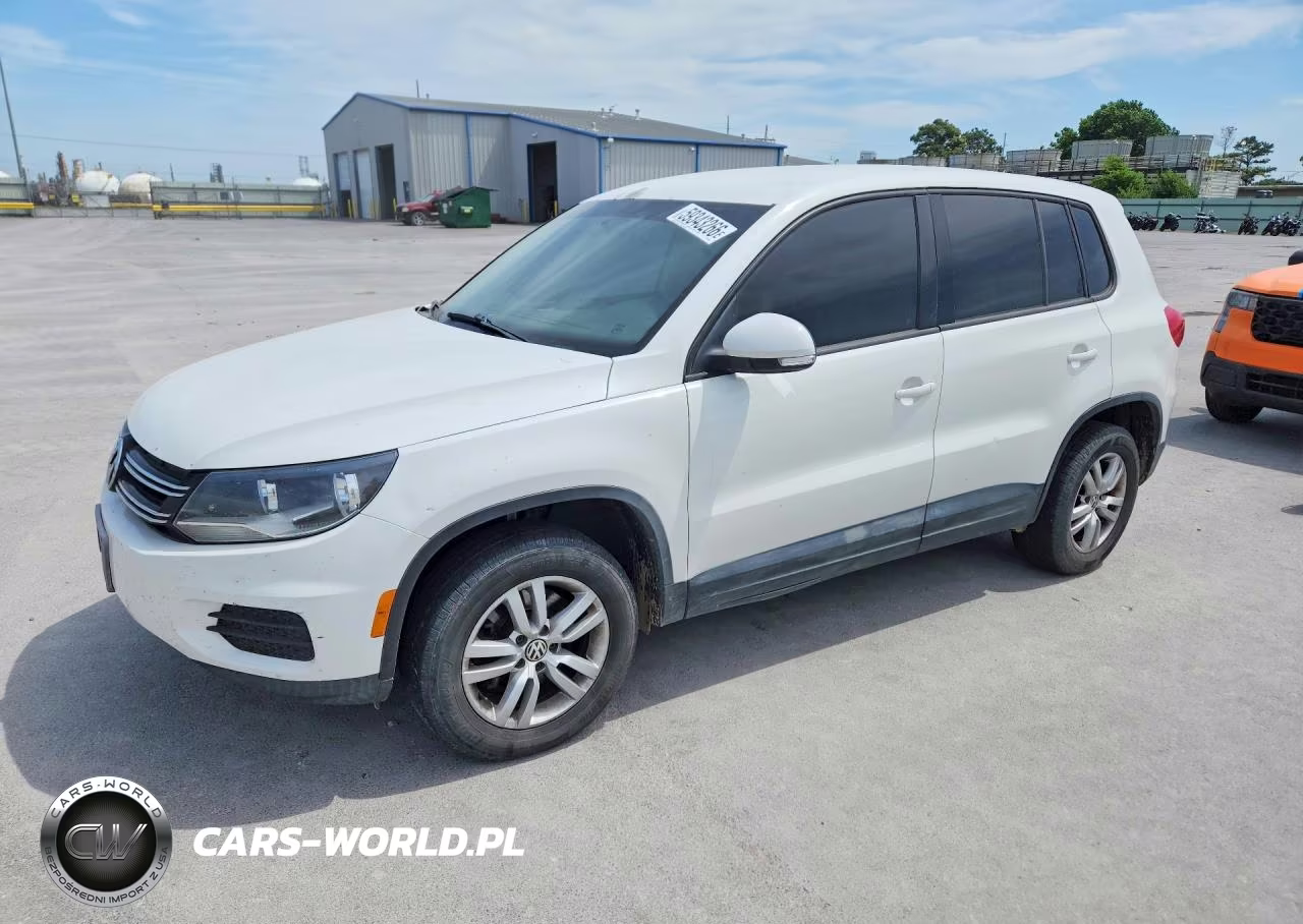 2012 Volkswagen Tiguan S VIN:WVGAV7AX4CW578836 - 1