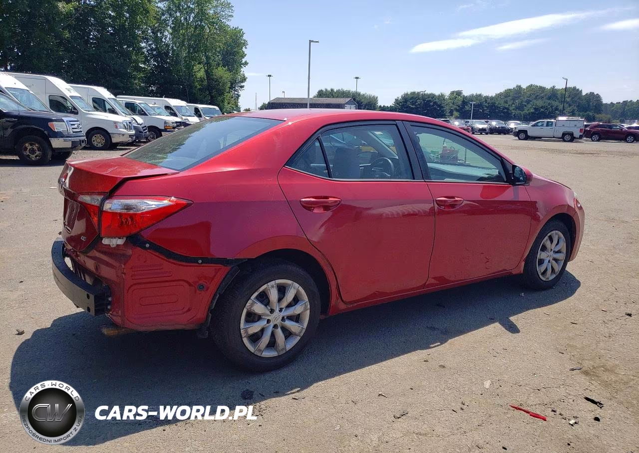 2014 Toyota Corolla Le VIN:2T1BURHE8EC157502 - 3