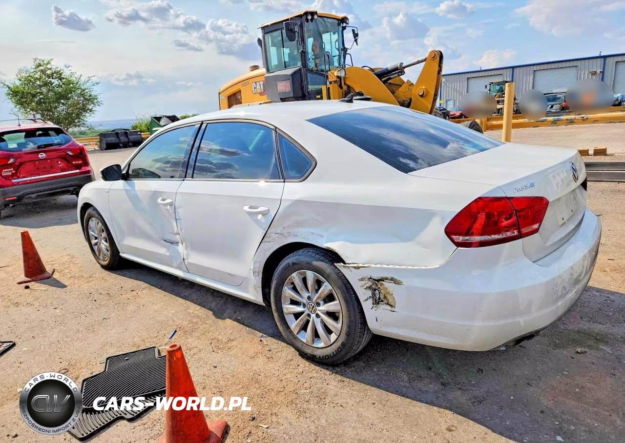 2014 Volkswagen Passat S VIN:1VWAT7A30EC084840 - 2