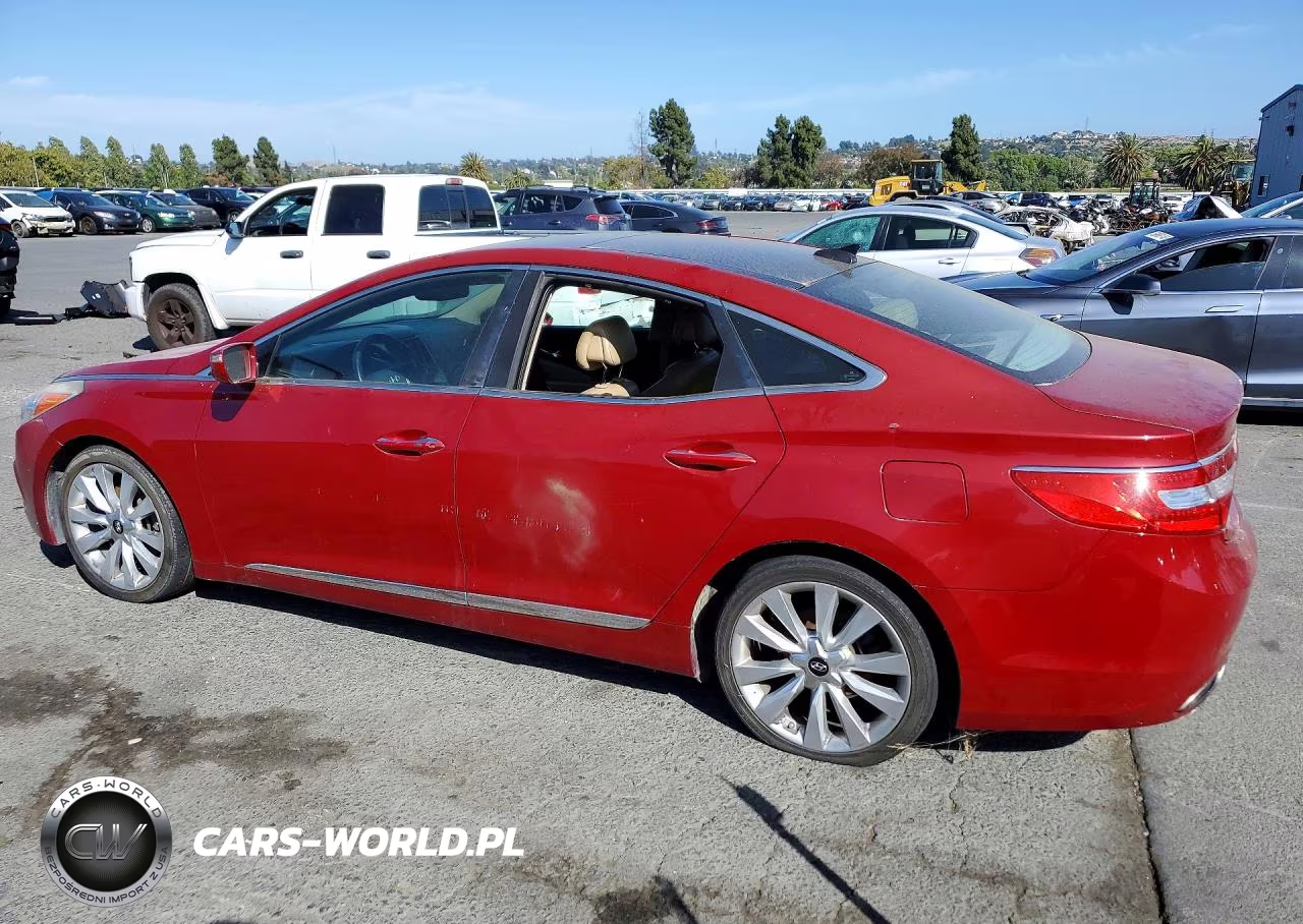 2013 Hyundai Azera Base VIN:KMHFH4JG4DA255977 - 2