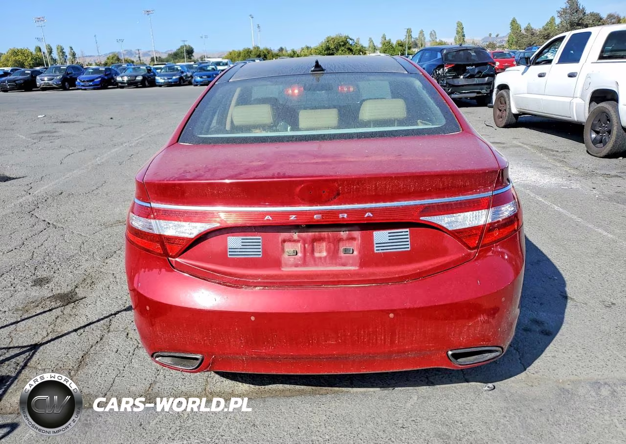 2013 Hyundai Azera Base VIN:KMHFH4JG4DA255977 - 6