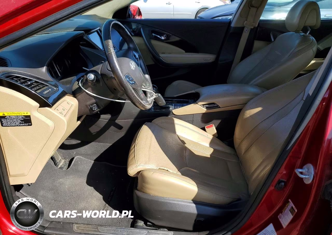 2013 Hyundai Azera Base VIN:KMHFH4JG4DA255977 - 7