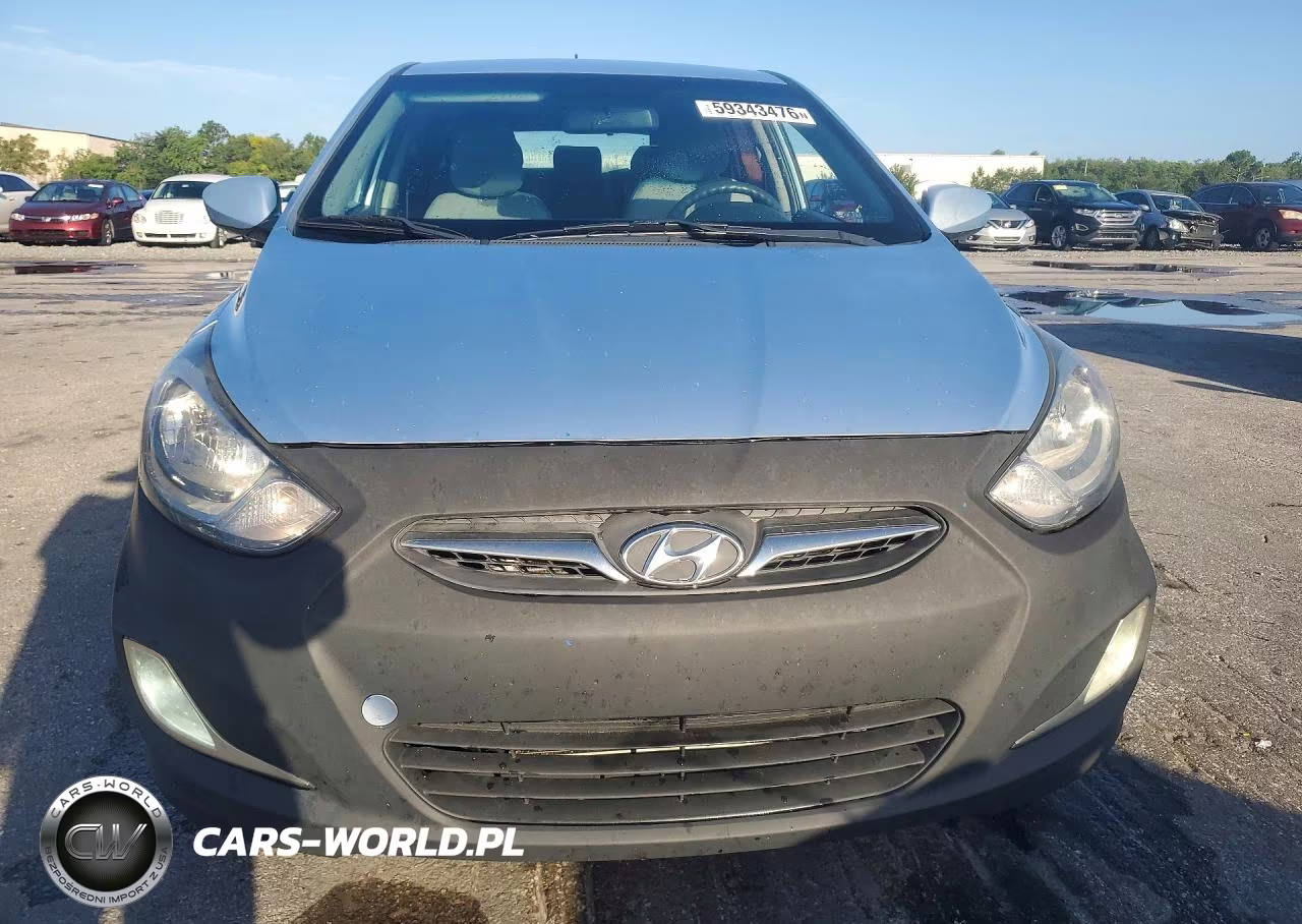 2013 Hyundai Accent Gs VIN:KMHCT5AE2DU106777 - 5